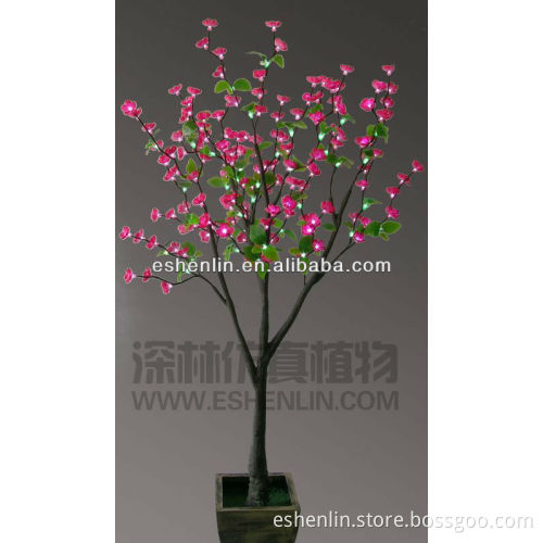 pink led cherry blossom light decoration tree